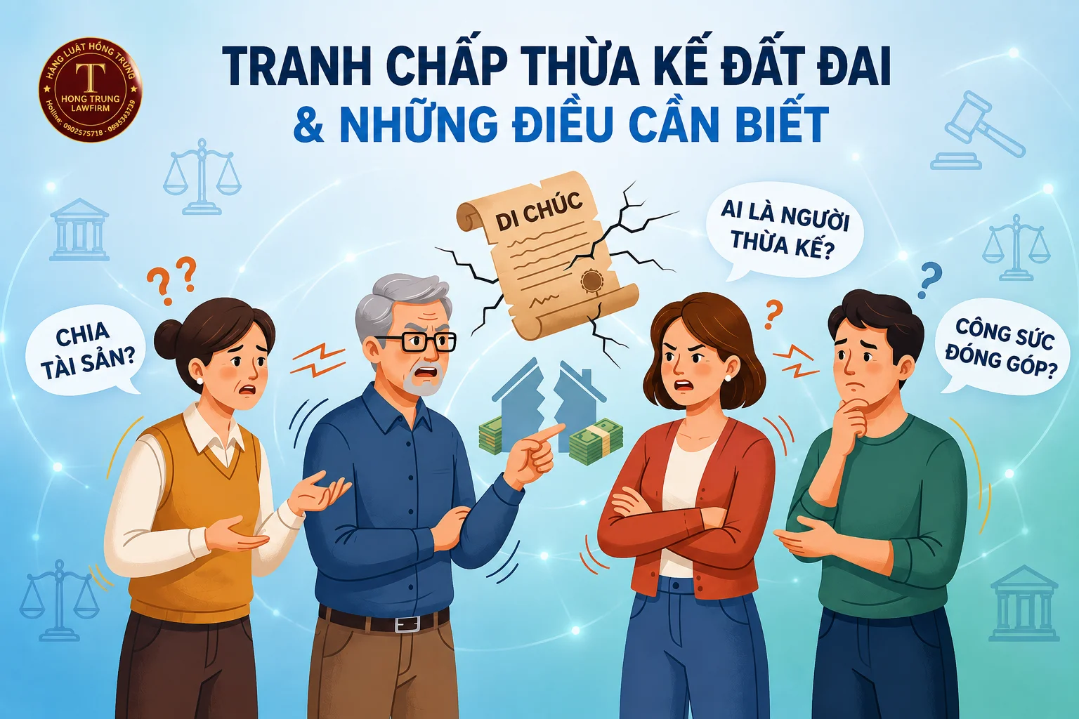 Những điều cần biết trong tranh chấp thừa kế