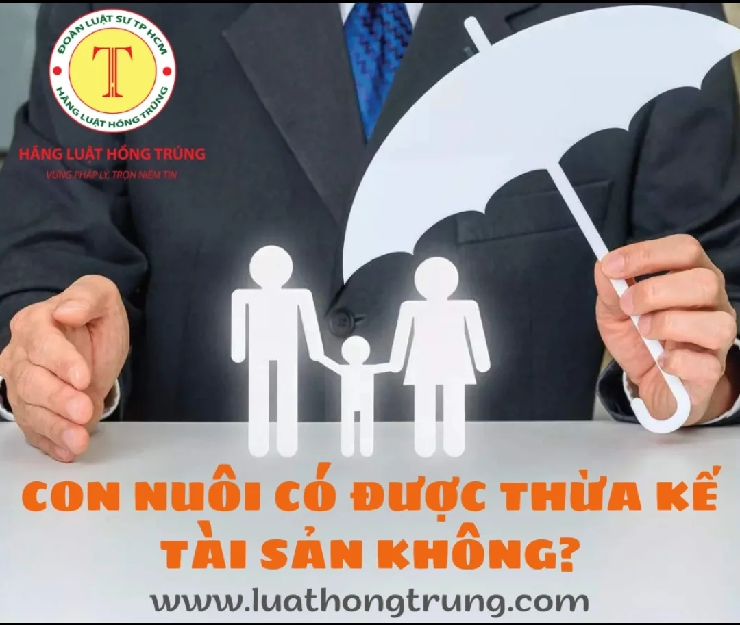 Con nuôi có được thừa kế tài sản không?